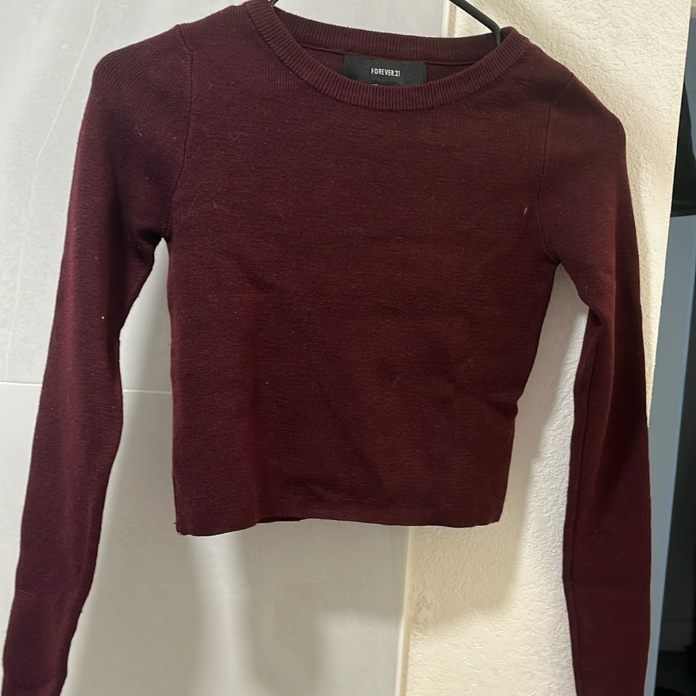 Cropped long sleeve